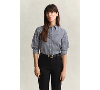 GANT Damen Popeline-Bluse im Regular Fit mit Streifen (42) CLASSIC Blau