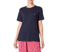 GANT Damen Printed Archive Shield T-Shirt, Evening Blue, Large