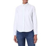Gant Damen Reg Classic Oxford Striped Shirt Bluse, Light Blue, 40 EU