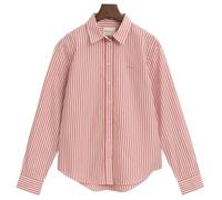 GANT Damen REG Classic POPLIN Striped Shirt Bluse, Rosa, 42