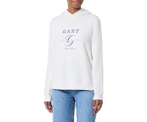 Gant Damen Reg Graphic Hoodie Kapuzenpullover (1er Pack)