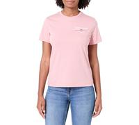 GANT Damen REG Graphic SS T-Shirt, Rosa, L