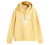 GANT Damen REG Logo Hoodie Kapuzenpullover, Dusty Yellow, 38