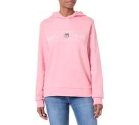 GANT Damen REG Shield Hoodie Kapuzenpullover, Geranium PINK, XL
