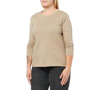 GANT Damen Shield Langarm-T-Shirt (S) TAUPE BEIGE