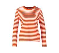GANT Damen REG Striped Shield LS T-Shirt, Marled RED, X-Small
