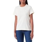 GANT Damen Reg Tonal Shield Ss T-Shirt Tonal Logo T-Shirt, Linen, S