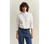 GANT Damen Regular Fit Classic Oxford-Bluse (34) Weiß