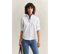 GANT Damen Regular Fit Classic Oxford-Bluse mit Streifen (38) LIGHT Blau
