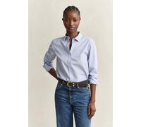 GANT Damen Regular Fit Classic Popeline-Bluse mit Streifen (34) MISTY LAVENDER