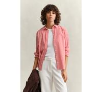 GANT Damen Regular Fit Classic Popeline-Bluse mit Streifen (36) PERFECT Rot
