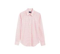 GANT Damen Regular Fit Hemd O1. Micro FLORAL Shirt 4320079, Gr. 40, Weiß (White 110)