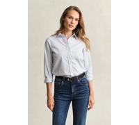GANT Damen Regular Fit Popeline Bluse mit Streifen (44) EGGSHELL