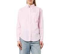GANT Damen REL Luxury Oxford Striped BD Shirt Bluse, Geranium PINK, 38
