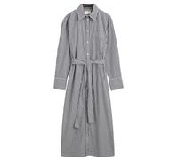 GANT Damen REL Striped POPLIN Shirt Dress Kleid, Classic Blue, 42