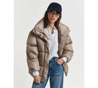 GANT Damen Relaxed Fit Daunenjacke (L) Braun Beige