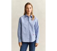 GANT Damen Relaxed Fit Popeline-Bluse (34) MISTY LAVENDER