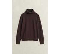 GANT Damen Rollkragenpullover aus extrafeiner Merinowolle (XXL) DEEP Braun