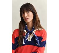 GANT Damen Rope Seidentuch mit Print (ONE SIZE) RICH NAVY