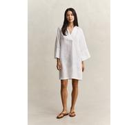 GANT Damen Schlupfkleid aus Leinen (38) Weiß