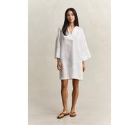 GANT Damen Schlupfkleid aus Leinen (42) Weiß