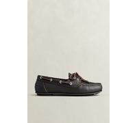 GANT Damen Sebaya Leder Loafer (38) DARK Braun