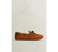 GANT Damen Sebaya Loafer aus Veloursleder (41) COGNAC Braun