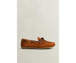GANT Damen Sebaya Loafer aus Veloursleder (41) COGNAC Braun