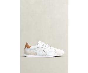 GANT Damen Sherly Sneaker aus Glatt- und Veloursleder (40) Weiß