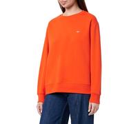 GANT Damen Shield C-Neck Sweat Sweatshirt, Marled RED, XL