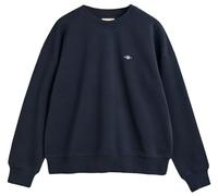 GANT Damen Shield C-Neck Sweatshirt, Evening Blue, XXL EU