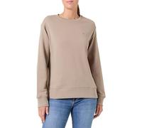 GANT Damen Shield C-Neck Sweatshirt, Taupe Beige, L EU