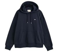 GANT Damen Kapuzenpullover Shield Hoodie Evening Blue XL EU