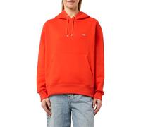 GANT Damen Shield Hoodie Kapuzenpullover, Marled RED, XXL