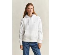Gant Damen Shield Hoodie Kapuzenpullover, Eggshell, M EU