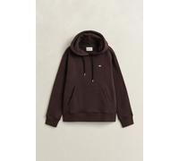 GANT Regular Fit Hoodie aus Baumwoll-Mix in Dunkelbraun, Größe XL