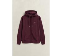 GANT Damen Shield Sweatjacke (XL) DARKENED WINE