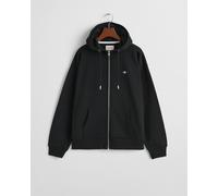 GANT Damen Shield Sweatjacke (XL) Schwarz