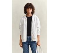 GANT Damen Shield Sweatjacke (XS) EGGSHELL