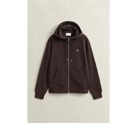 GANT Damen Shield Sweatjacke (XXXL) DEEP Braun