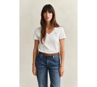 GANT REG Shield SS V-Neck T-Shirt - XXL
