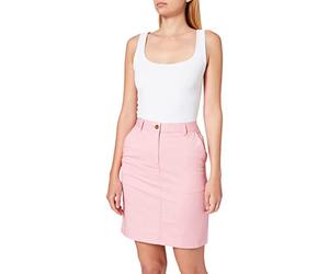 GANT Damen Slim Classic Chino Skirt Rock, SEA PINK, 36