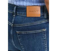 GANT Damen Slim Fit Schlagjeans (30) DARK Blau VINTAGE