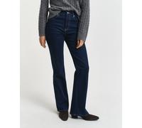 GANT Damen Slim Fit Schlagjeans (32) DARK Blau