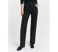 GANT Damen Slim Fit Schlagjeans in Schwarz (33) Schwarz