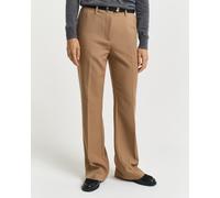 GANT Damen Slim Fit Slacks mit Schlag (36) WARM KHAKI