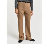 GANT Damen Slim Fit Slacks mit Schlag (42) WARM KHAKI