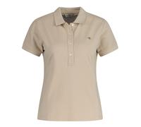 GANT Damen - SLIM SHEILD CAP SLEEVE PIQUE POLO - XXL - Dry Sand (277)