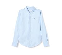 GANT Damen Slim Stretch Oxford Shirt Klassisches Hemd, Light Blue, 34 EU