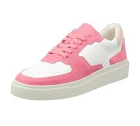 GANT Damen Sneaker - Julice, Schnürschuh, Low, Tennis Style, Leder, mehrfarbig, EUR 40 Weiß/ Pink